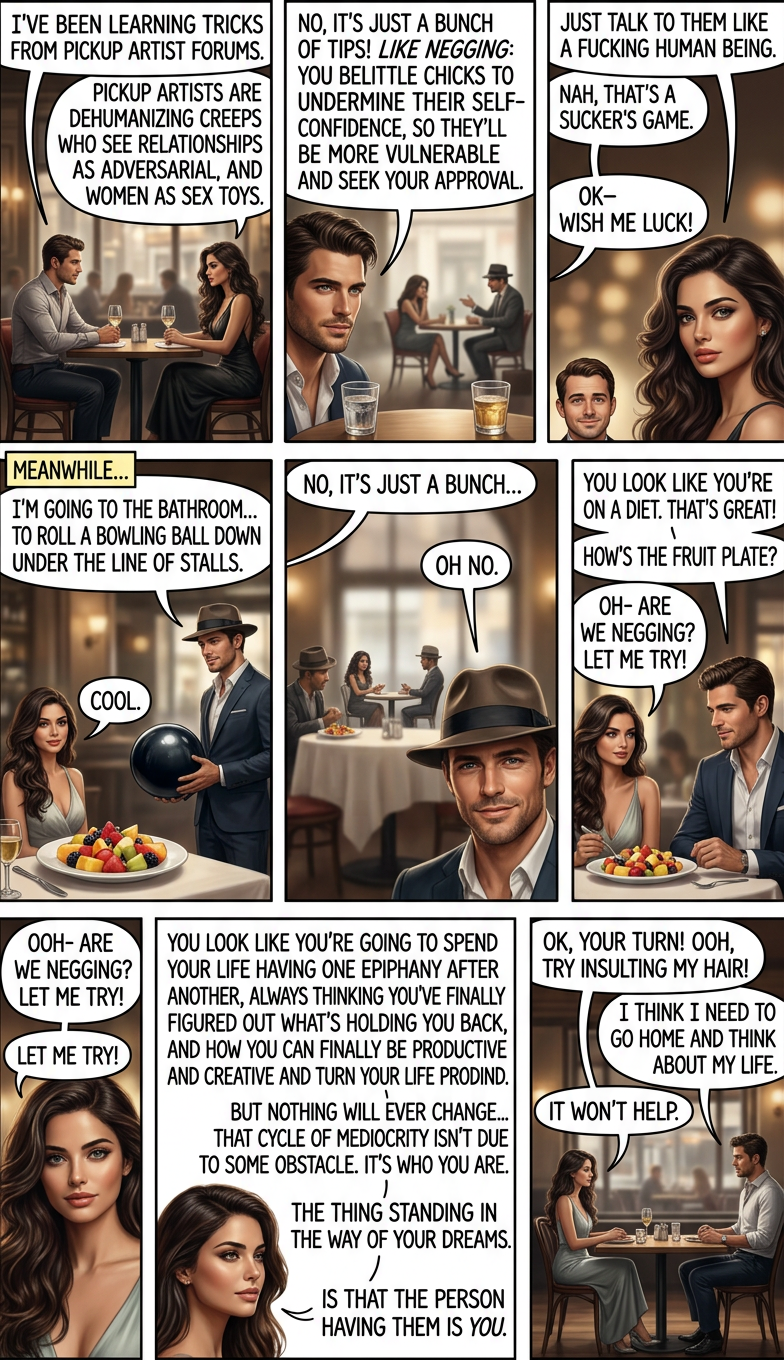 Son, don't try to play 'make you feel bad' with the Michael Jordan of making you feel bad.