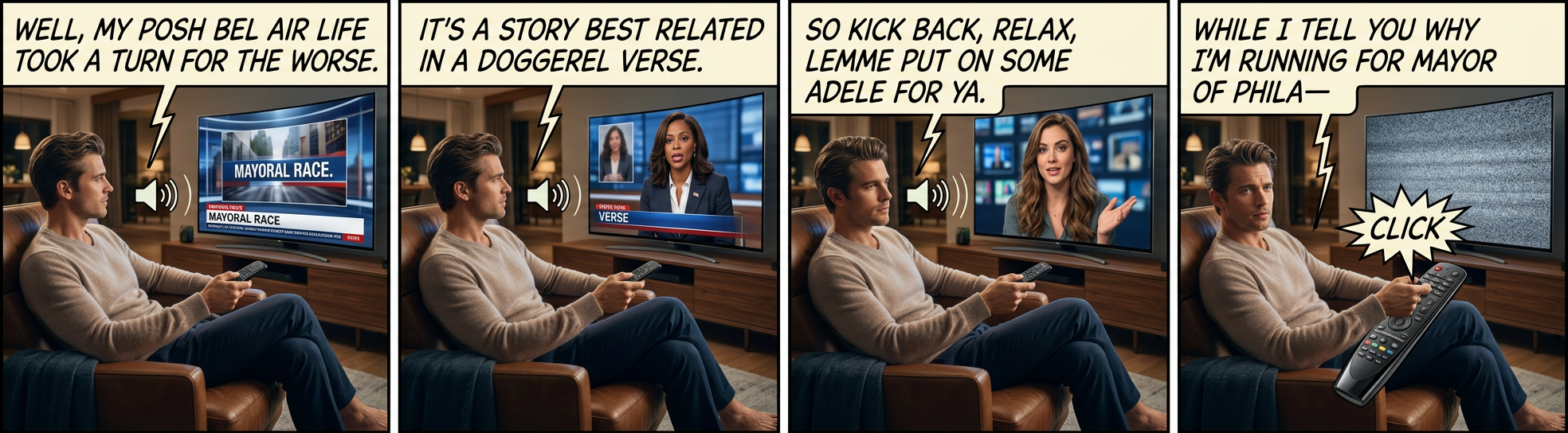 Aaron Sorkin has been tapped to write the TV movie about the aging prince's eventual election to Pat Toomey's Senate seat, currently titled either 'FRESHman Senator' or 'Mr. Smith Goes to Washington'.