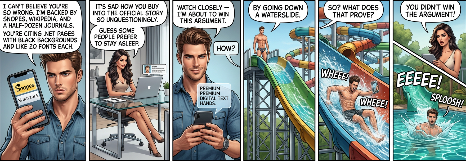 Really, the comforting side in most conspiracy theory arguments is the one claiming that anyone who's in power has any plan at all.