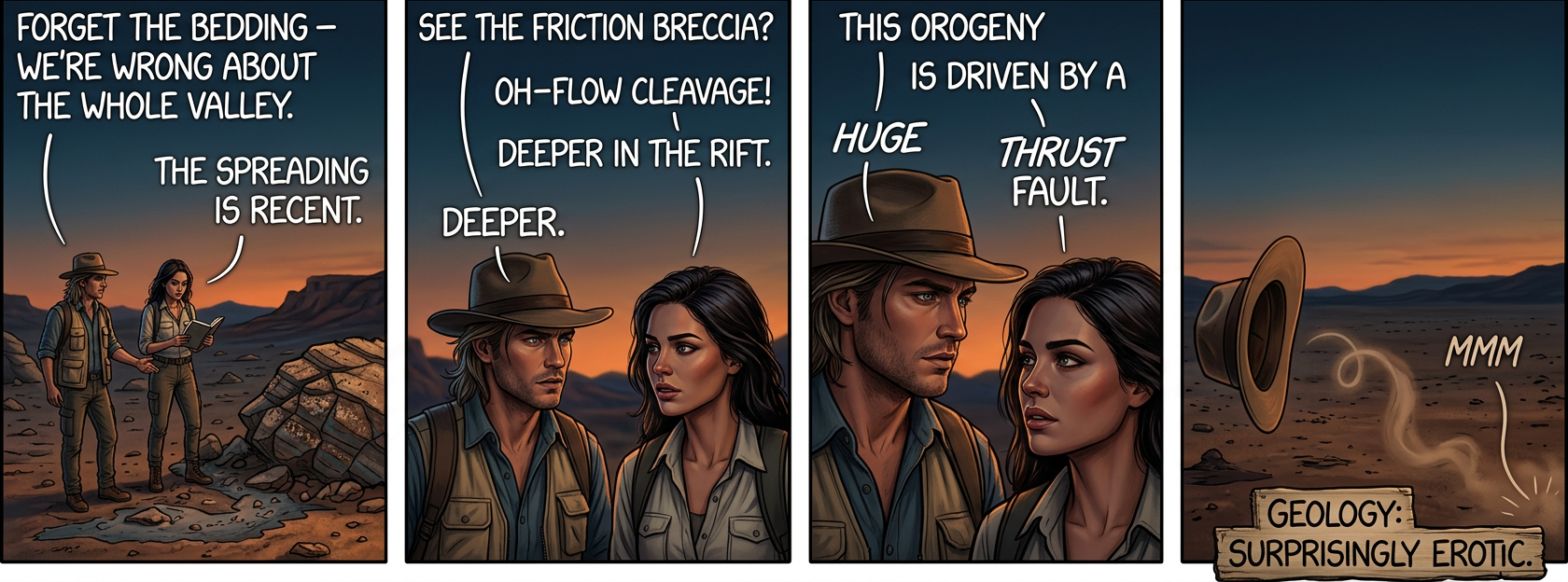 That's a gneiss butte.