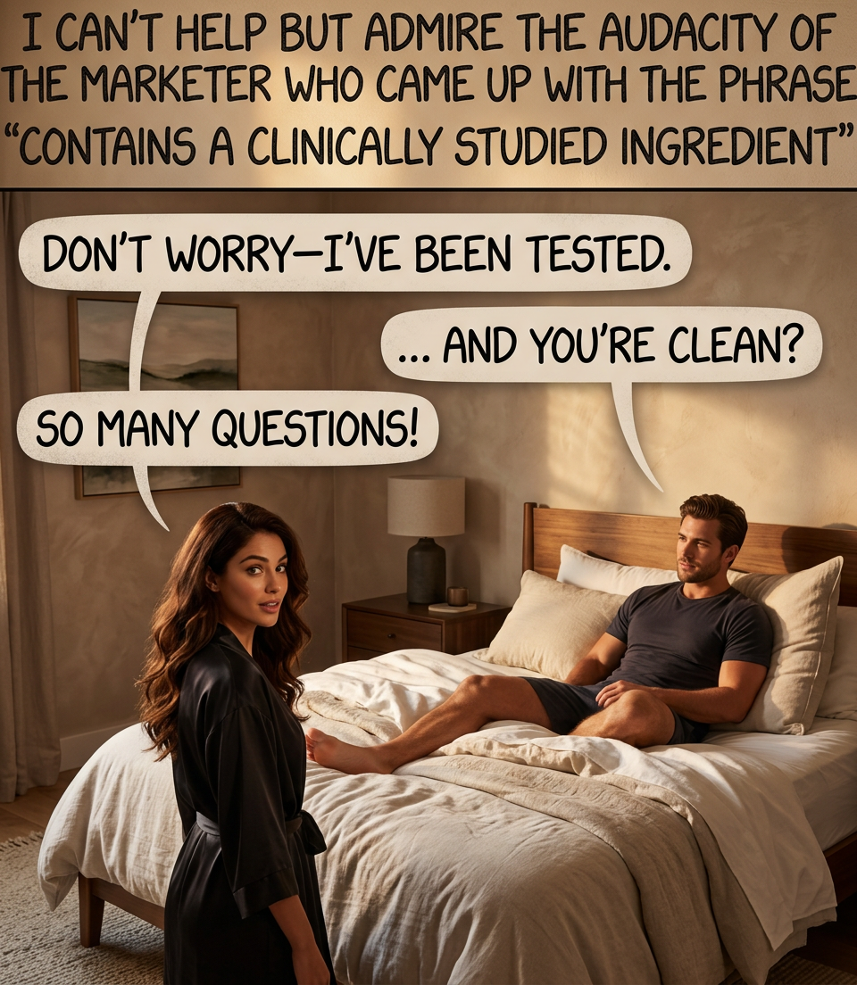 Blatantly banking on customers not understanding that it's like a Hollywood studio advertising that their new movie was 'watched by Roger Ebert'.