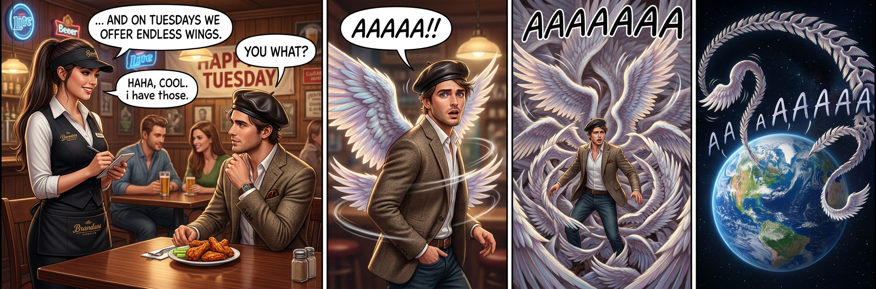 Try our bottomless drinks and fall forever!