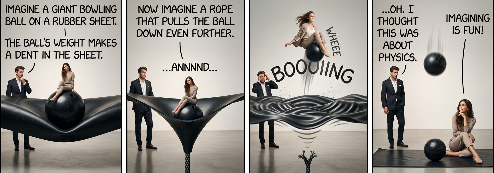 It IS about physics. It ALL is.