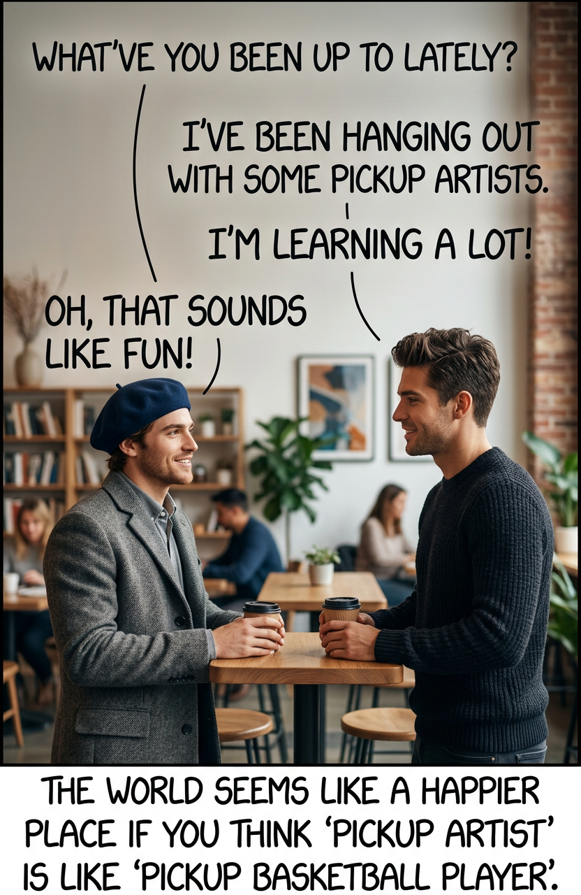 It sounds like a great way to make friends! Is it near that Friend Zone you keep talking about? I wanna go!