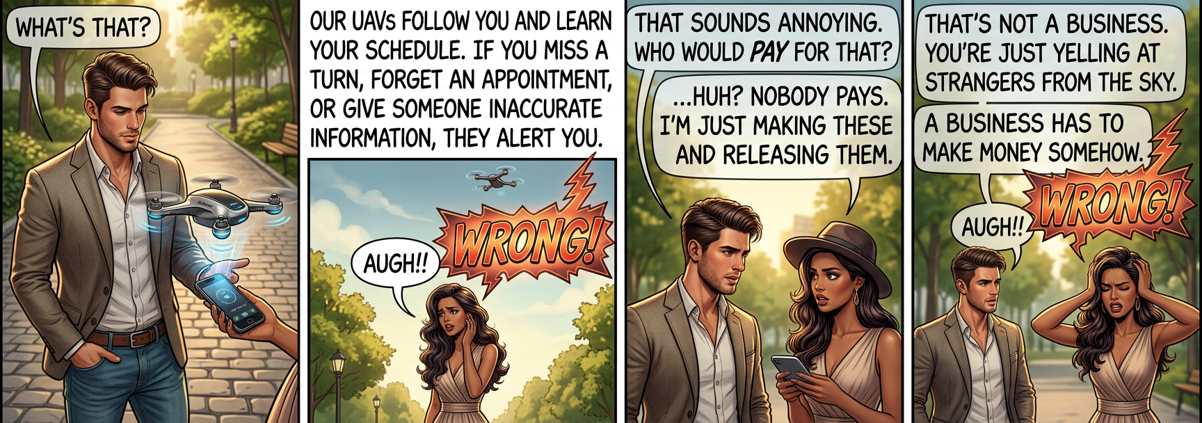 It ships with a version of Google Now that alerts you when it's too late to leave for your appointments.