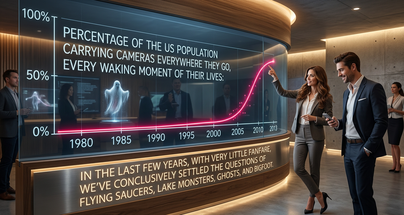 Well, we've really only settled the question of ghosts that emit or reflect visible light. Or move objects around. Or make any kind of sound. But that covers all the ones that appear in Ghostbusters, so I think we're good.