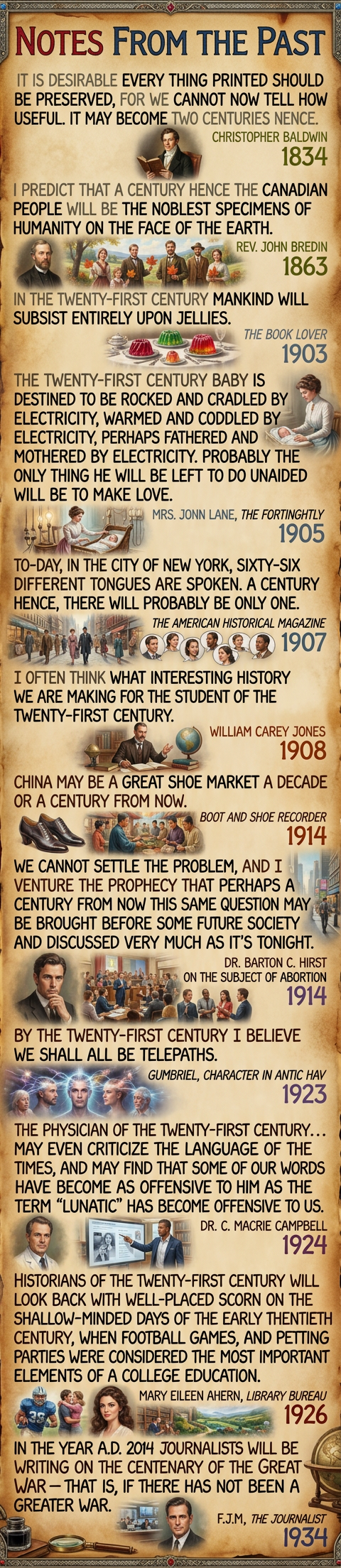 Some future reader, who may see the term, without knowing the history of it, may imagine that it had reference to some antiquated bridge of the immortal Poet, thrown across the silver Avon, to facilitate his escape after some marauding excursion in a neighbouring park; and in some Gentleman's Magazine of the next century, it is not impossible, but that future antiquaries may occupy page after page in discussing so interesting a matter. We think it right, therefore, to put it on record in the Oriental Herald that the 'Shakesperian Rope Bridges' are of much less classic origin; that Mr Colin Shakespear, who, besides his dignity as Postmaster, now signs himself 'Superintendent General of Shakesperian Rope Bridges', is a person of much less genius than the Bard of Avon. --The Oriental Herald, 1825