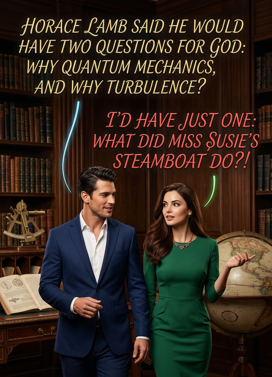 What sins could possibly darken the heart of a STEAMBOAT? I asked The Shadow, but he says he only covers men.