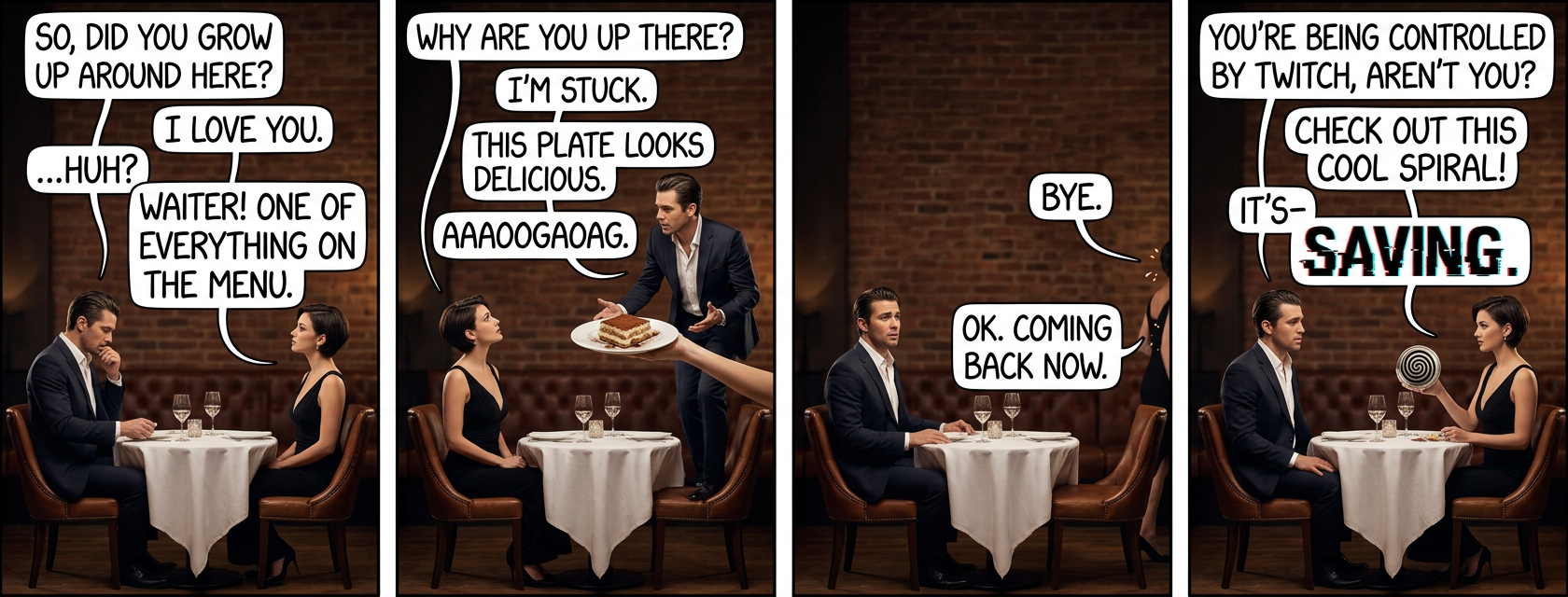 I sympathize with the TPP protagonist because I, too, have progressed through a surprising number of stages of life despite spending entire days stuck against simple obstacles.