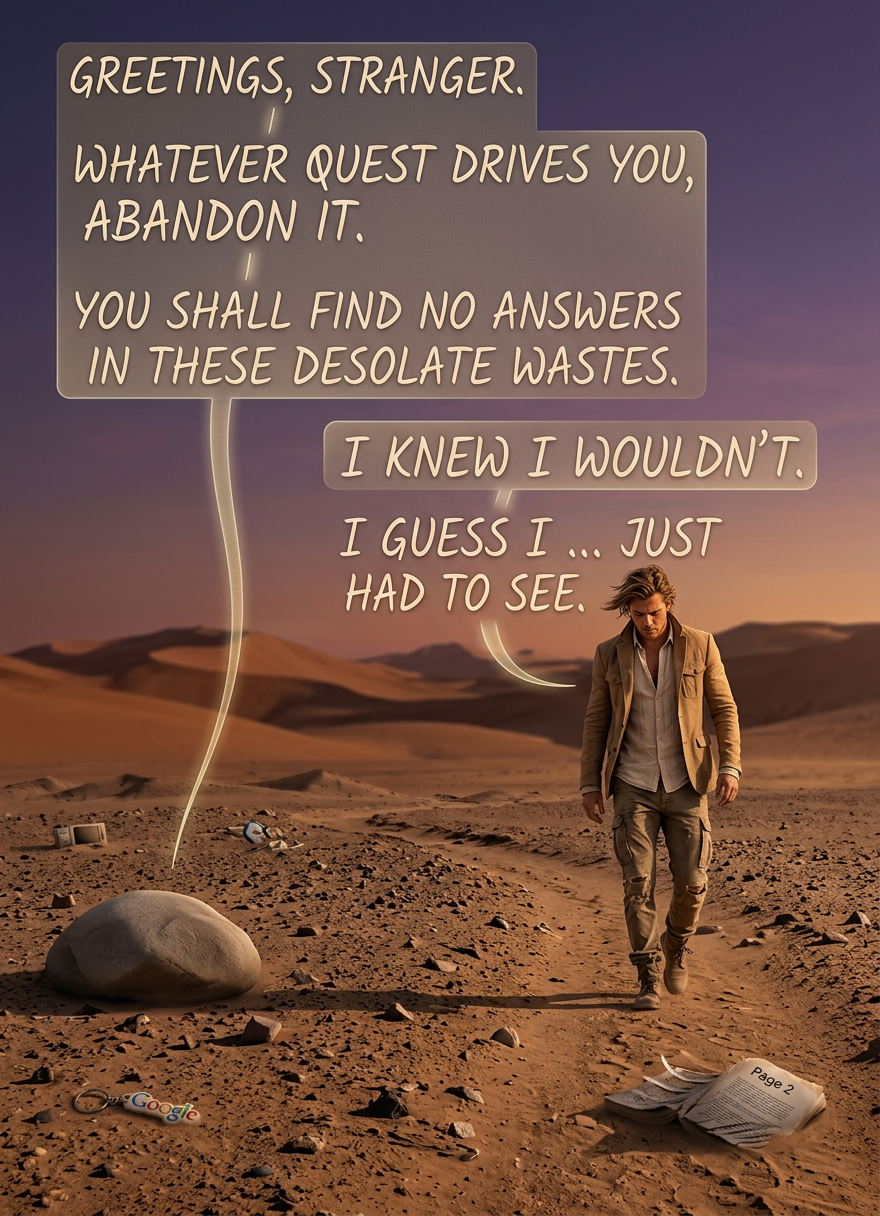 Let me just scroll down and check behind that rock. Annnnd ... nope, page copyright year starts with '19'. Oh God, is this a WEBRING?