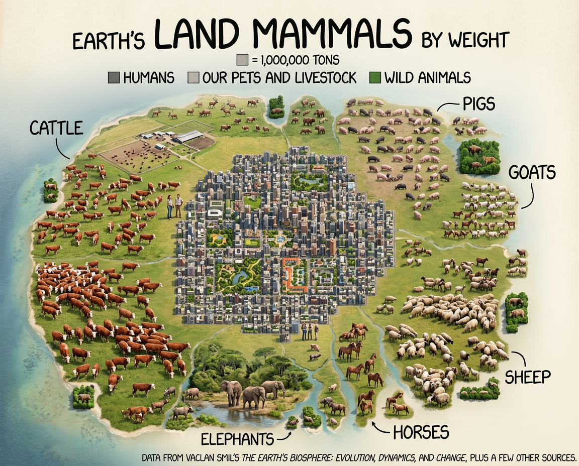 Bacteria still outweigh us thousands to one--and that's not even counting the several pounds of them in your body.