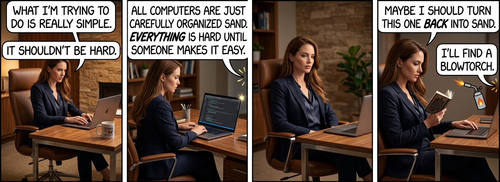 (six hours later) ARGH. How are these stupid microchips so durable?! All I want is to undo a massive industrial process with household tools!