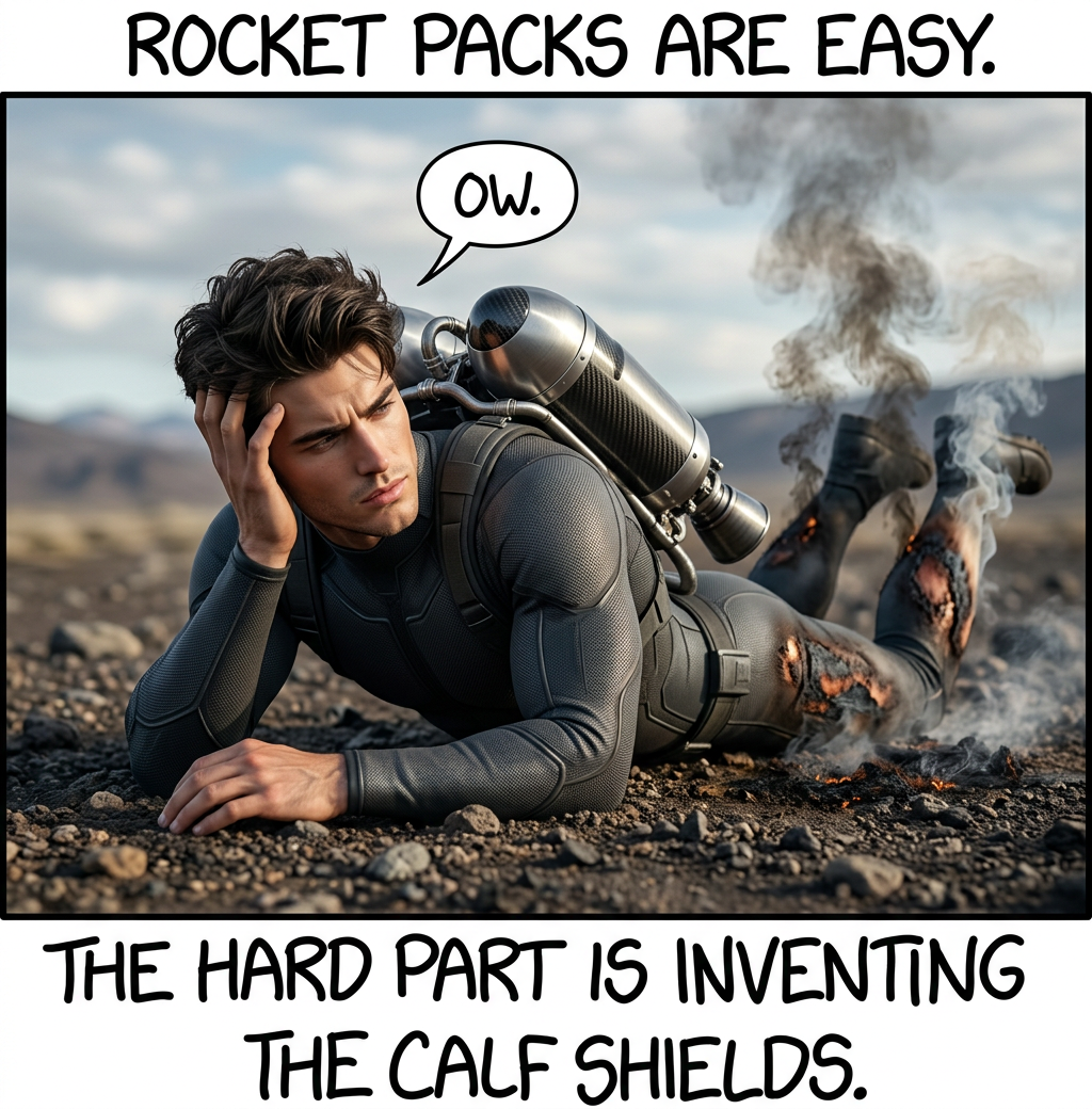 Every year: 'It's <year>--I want my jetpack [and also my free medical care covering all my jetpack-related injuries]!'