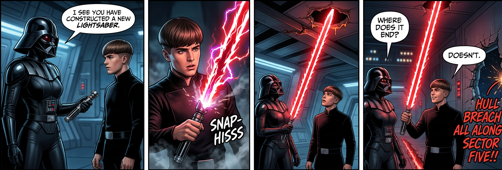 A long time in the future, in a galaxy far, far, away, astronomers in the year 2008 sight an unusual gamma-ray burst originating from somewhere far across the universe.