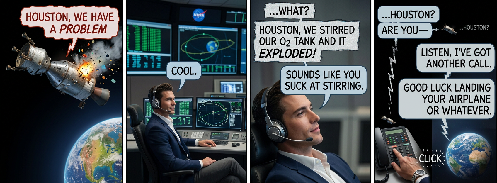 'Oh, hey Mom. No, nothing important, just at work.'