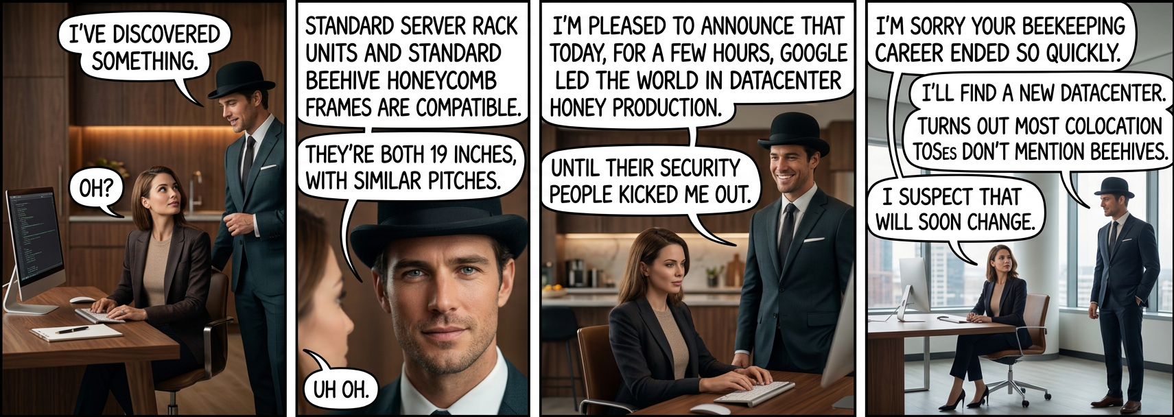 There's also nothing in the TOSes that says you can't let a dog play baseball in the server room!