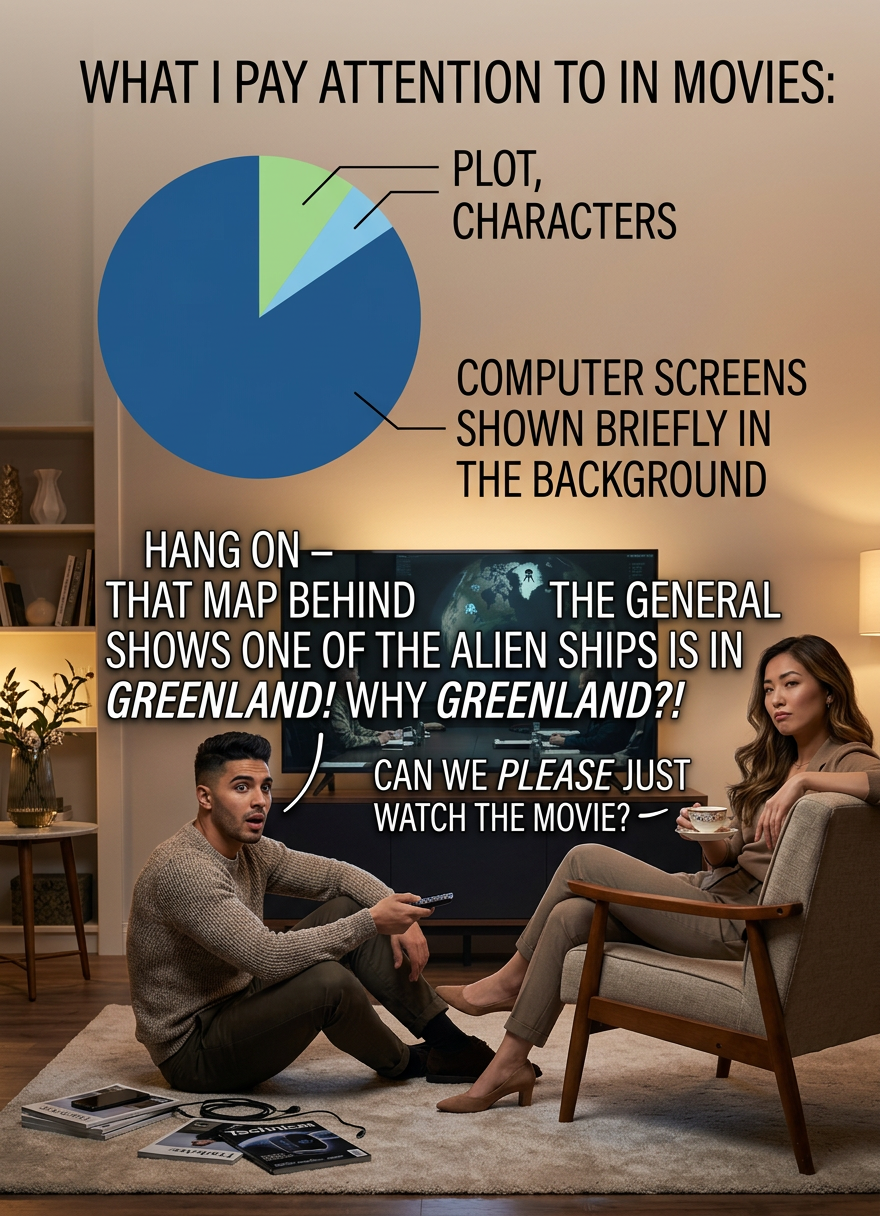 No way, we gotta rewind and cross-reference this map with the list of coordinates we saw on the other screen. This Greenland thing could be big.