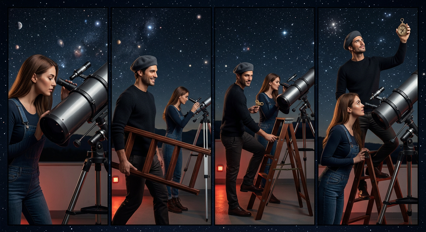 Astrobiology is held back by the fact that we're all too nervous to try to balance on the ladder while holding an expensive microscope.