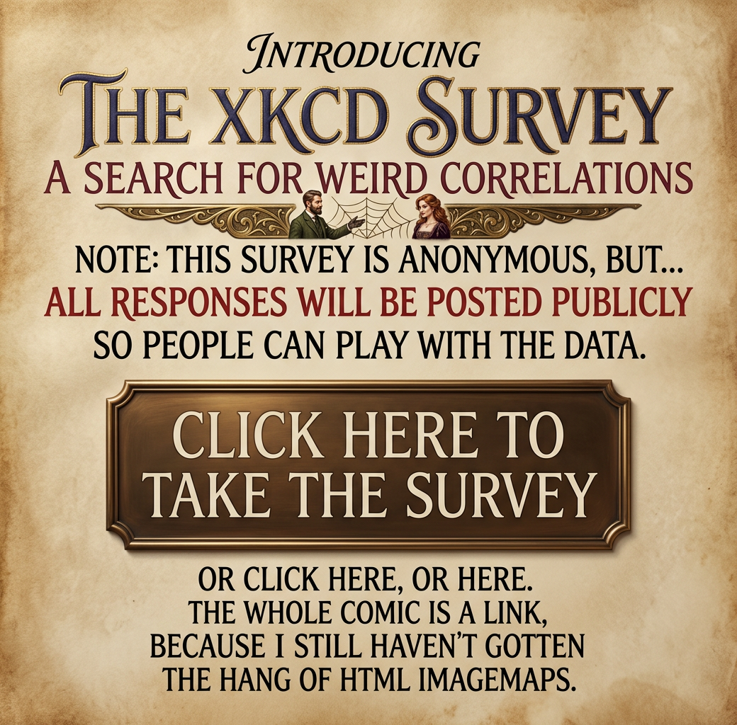 The xkcd Survey: Big Data for a Big Planet