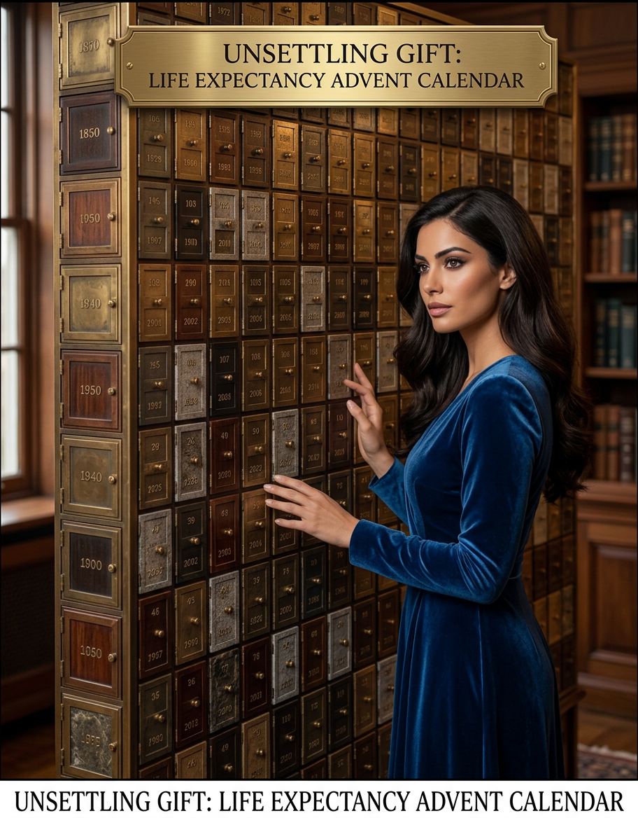 The few dozen doors that have little Christmas trees on them are a nice touch.