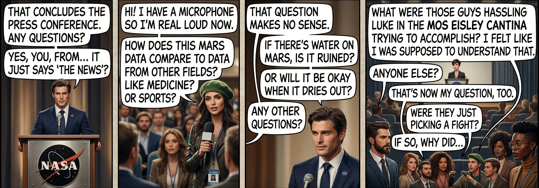 Why are we spending billions to ruin Mars with swarms of robots when Elon Musk has promised to ruin Mars for a FRACTION of the cost?