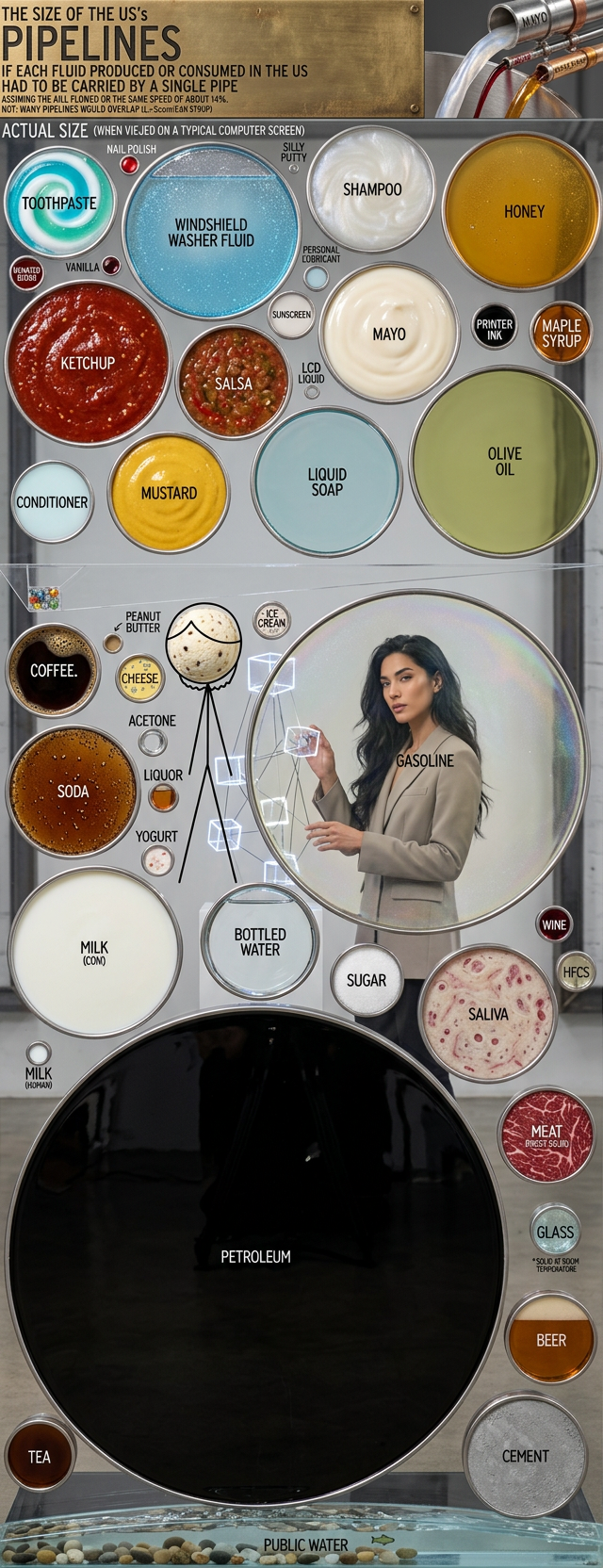 In the future, every single pipeline will lead to the bowl of a giant blender, and we'll all just show up with a bucket each day to take our share of the resulting smoothie.