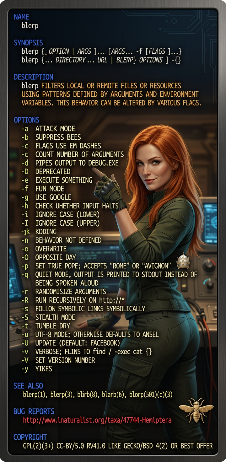 For even more info, see blarbl(2)(3) and birb(3ahhaha I'm kidding, just Google it like a normal person.