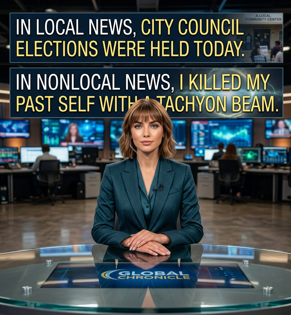 Will there ever be a physics term greater than 'tachyonic antitelephone?' According to this message from the future, the answer is 'no.'