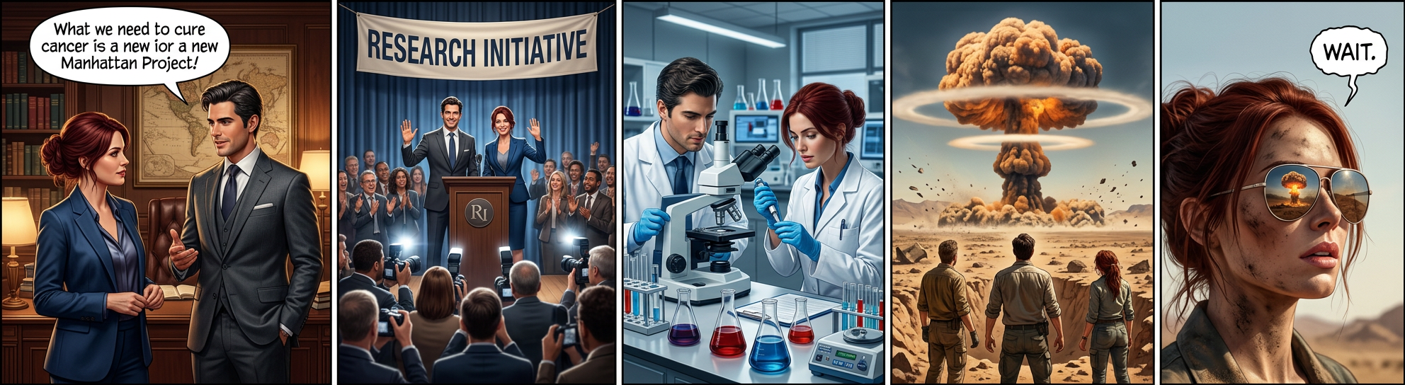 On the plus side, we definitely killed that cancer over there, even if we caused a bunch more everywhere else.