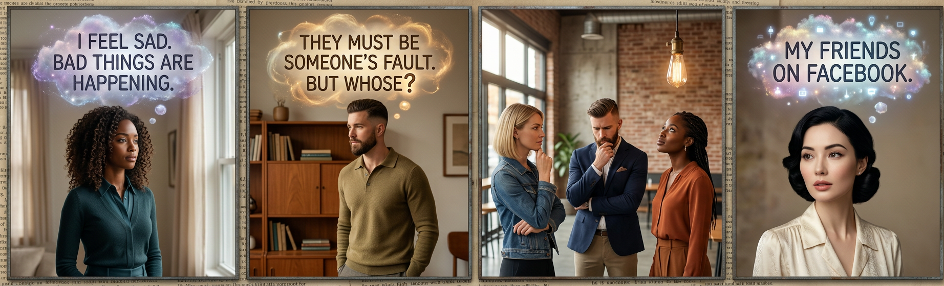 I bet if I yell at my scared friends I will feel better.