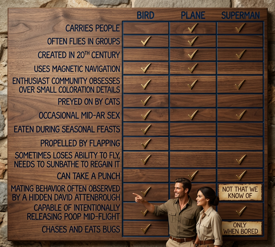 You can apply special translucent films to your windows to help keep birds/Superman from accidentally flying into them.