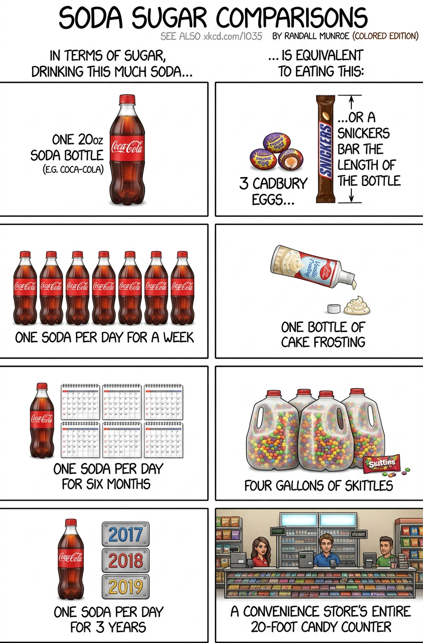 The key is portion control, which is why I've switched to eating smaller cans of frosting instead of full bottles.
