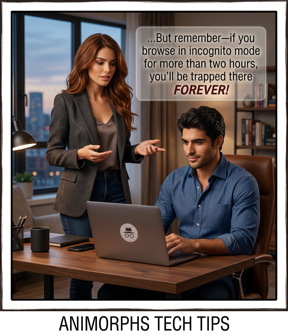 They're really the worst tech support team. And their solutions are always the same. "This OS X update broke something." "LET'S INFILTRATE APPLE BY MORPHING APPLES!"