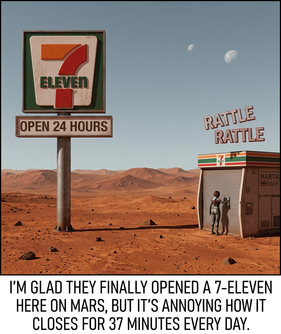 Really, the only honest 24-hour stores are the ones in places like Arizona and Hawaii, and many of them are still wrong in certain years.
