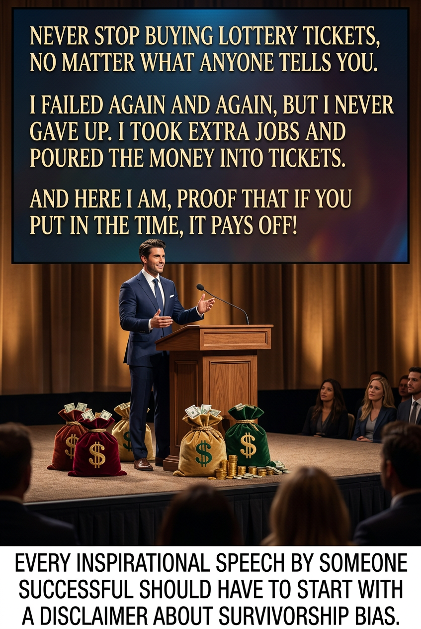 They say you can't argue with results, but what kind of defeatist attitude is that? If you stick with it, you can argue with ANYTHING.