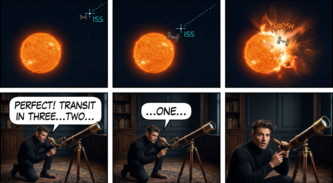 Most people don't realize it, but they actually launch a new space station every few weeks because this keeps happening.