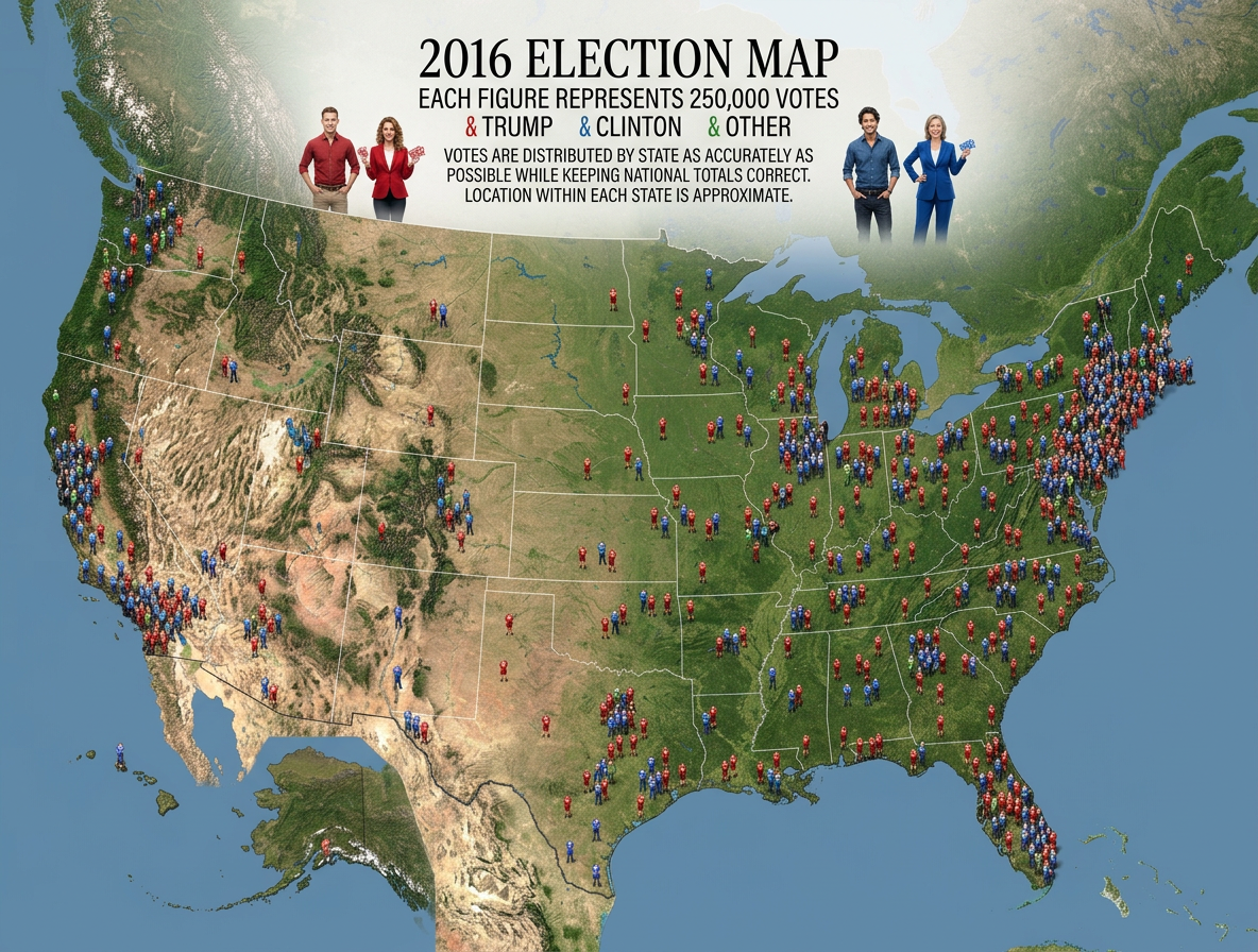 I like the idea of cartograms (distorted population maps), but I feel like in practice they often end up being the worst of both worlds—not great for showing geography OR counting people. And on top of that, they have all the problems of a chloro... chorophl... chloropet... map with areas colored in.