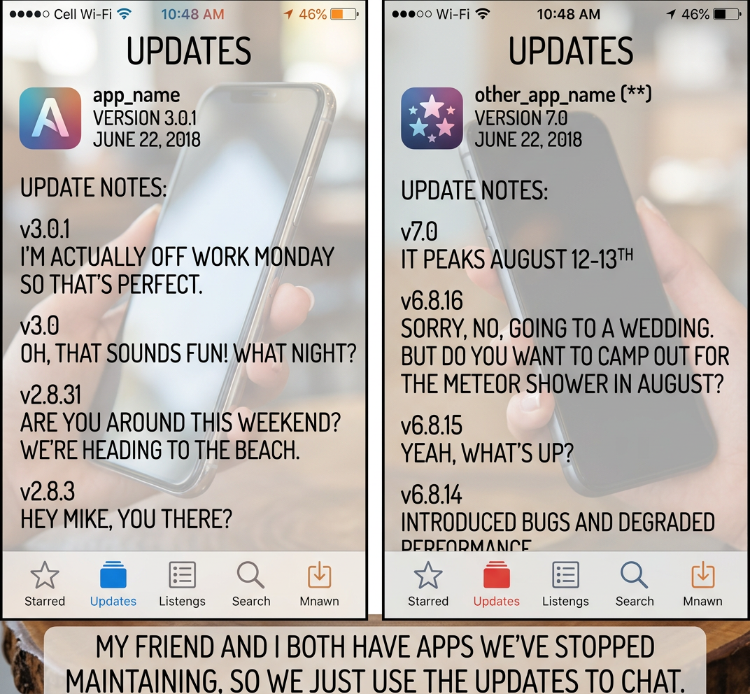 v3.0.2: Hey, if anyone still using this app is headed to the beach, can you stop at 4th and River St and grab the sunscreen from my car? Trunk should be unlocked. Thanks!