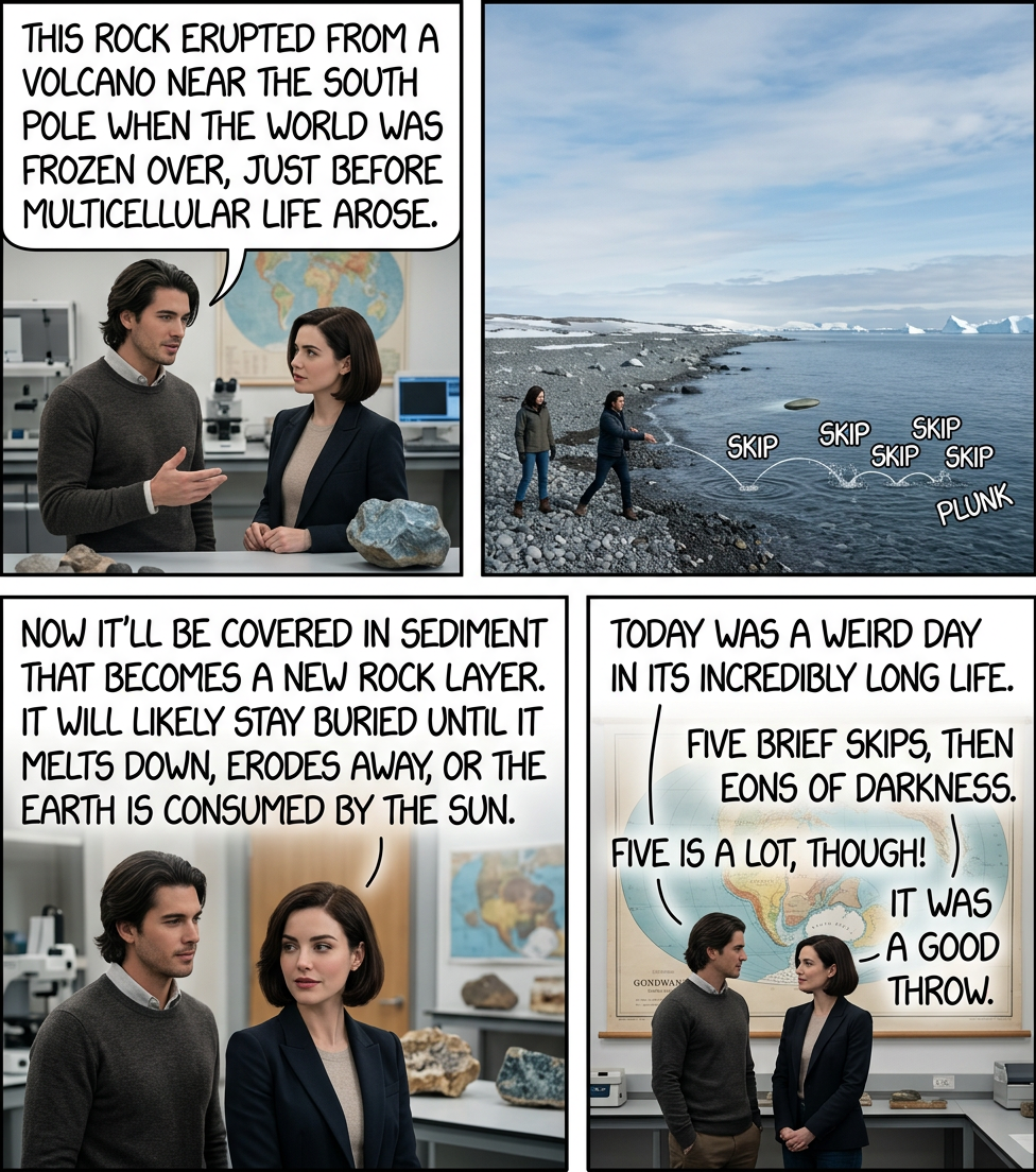 It traveled so far to reach me. I owed it my best.