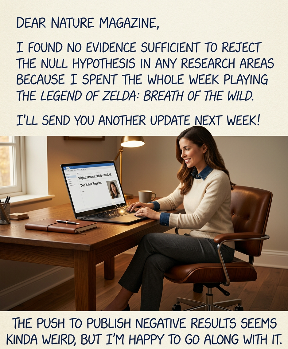 P.S. We're going to the beach this weekend, so I'm attaching my preregistration forms for that trip now, before we find out whether it produces any interesting results.