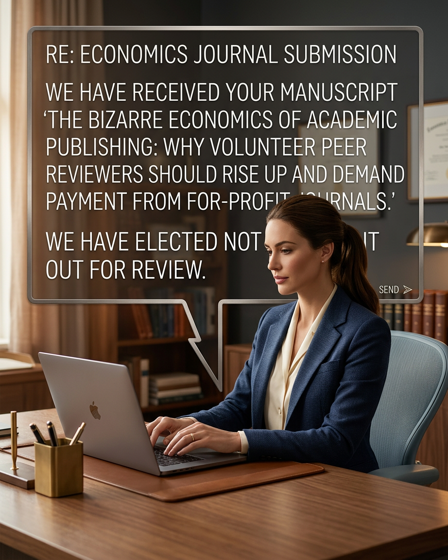 Your manuscript "Don't Pay $25 to Access Any of the Articles in this Journal: A Review of Preprint Repositories and Author Willingness to Email PDF Copies for Free" has also been rejected, but nice try.