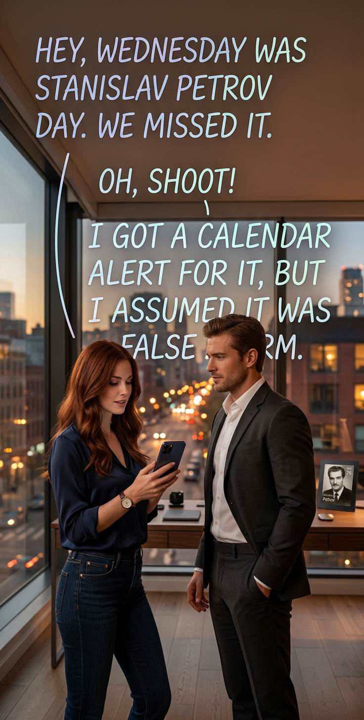 I was going to get you an alarm clock that occasionally goes off randomly in the middle of the night, but you can ignore it and go back to sleep and it's fine.