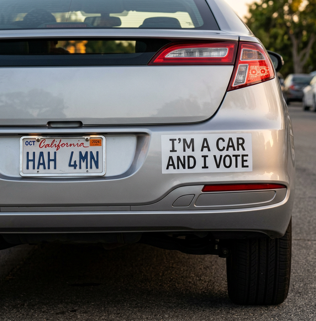 I'm the proud parent of an honor student, and the person driving me is proud, too!