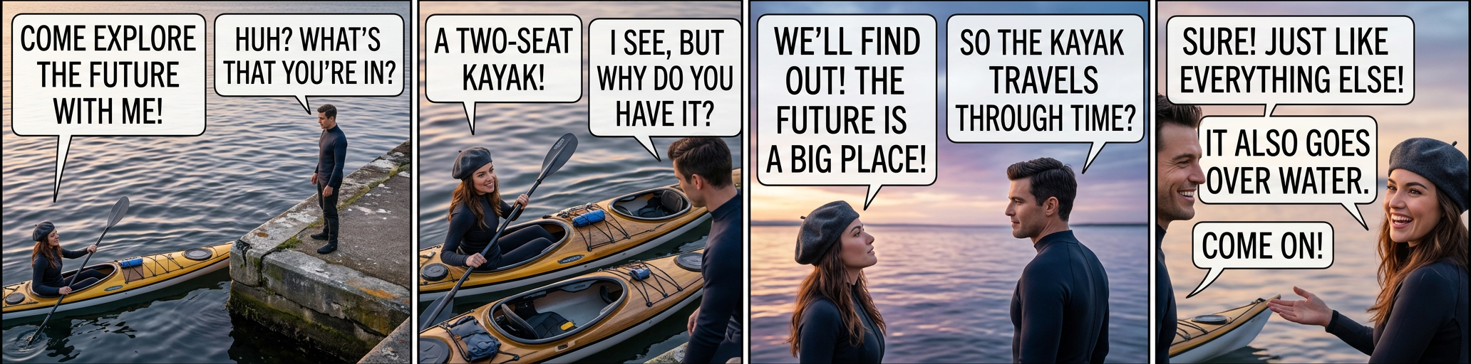 Man, there's future *everywhere*.