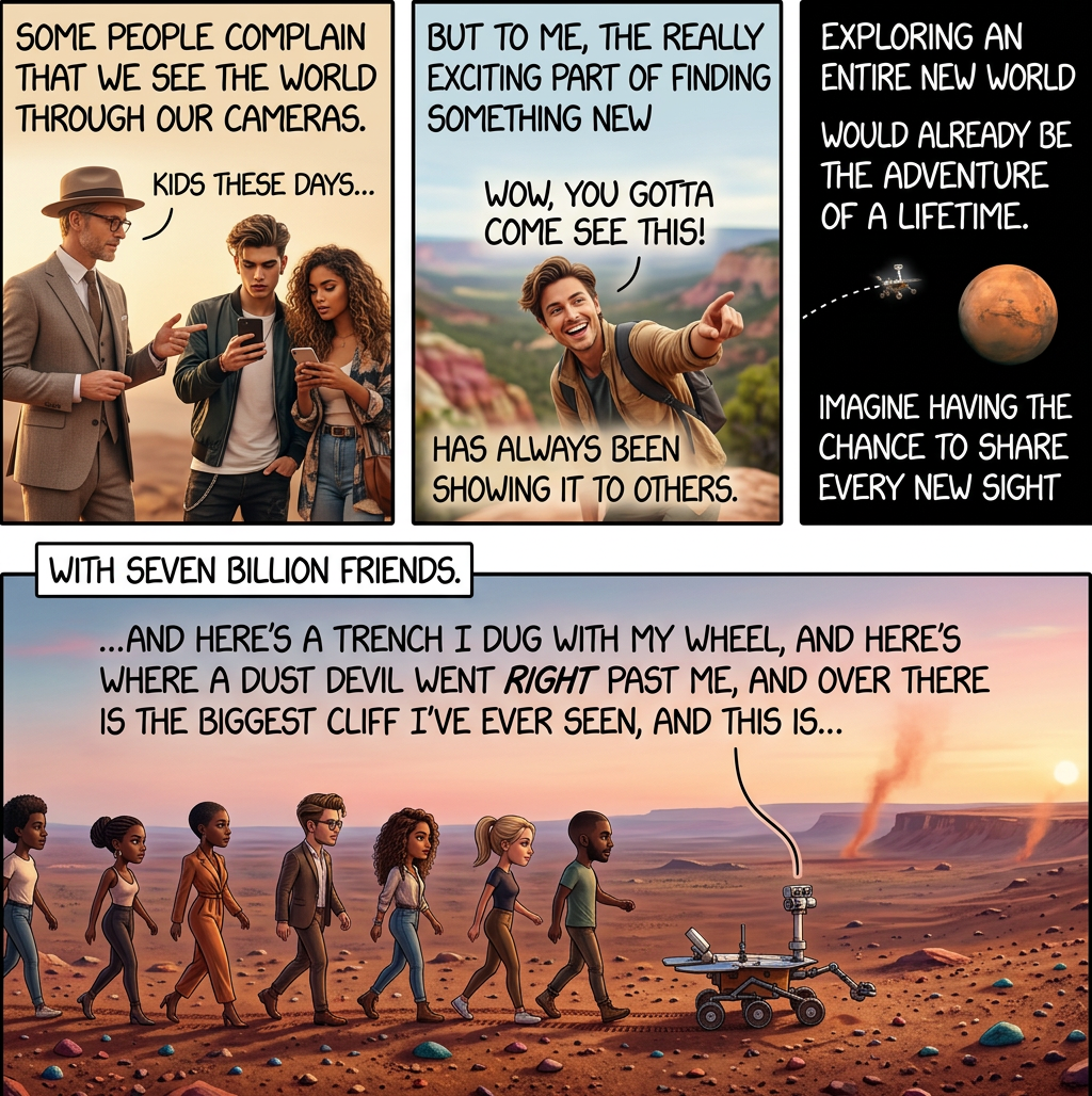 Thanks for bringing us along.