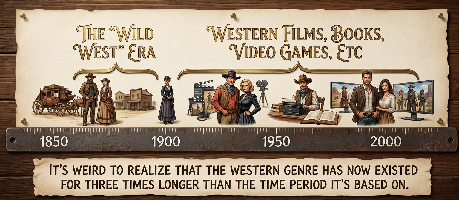 Sitting here idly trying to figure out how the population of the Old West in the late 1800s compares to the number of Red Dead Redemption 2 players.