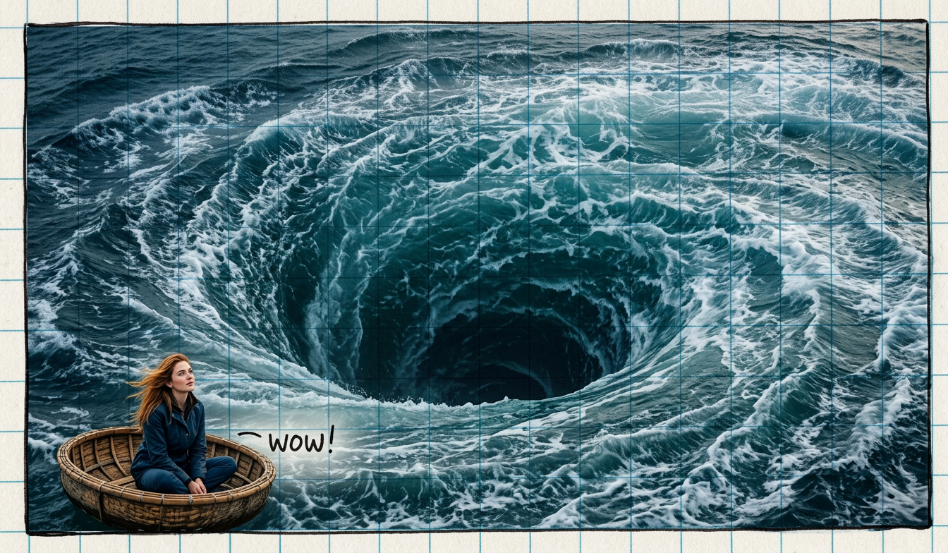 A whirlpool!