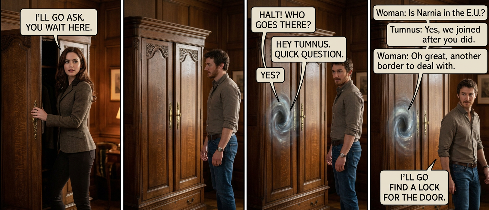 If you'd just agree to hold your meetings in here, you'd have PLENTY of time to figure things out before the deadline.