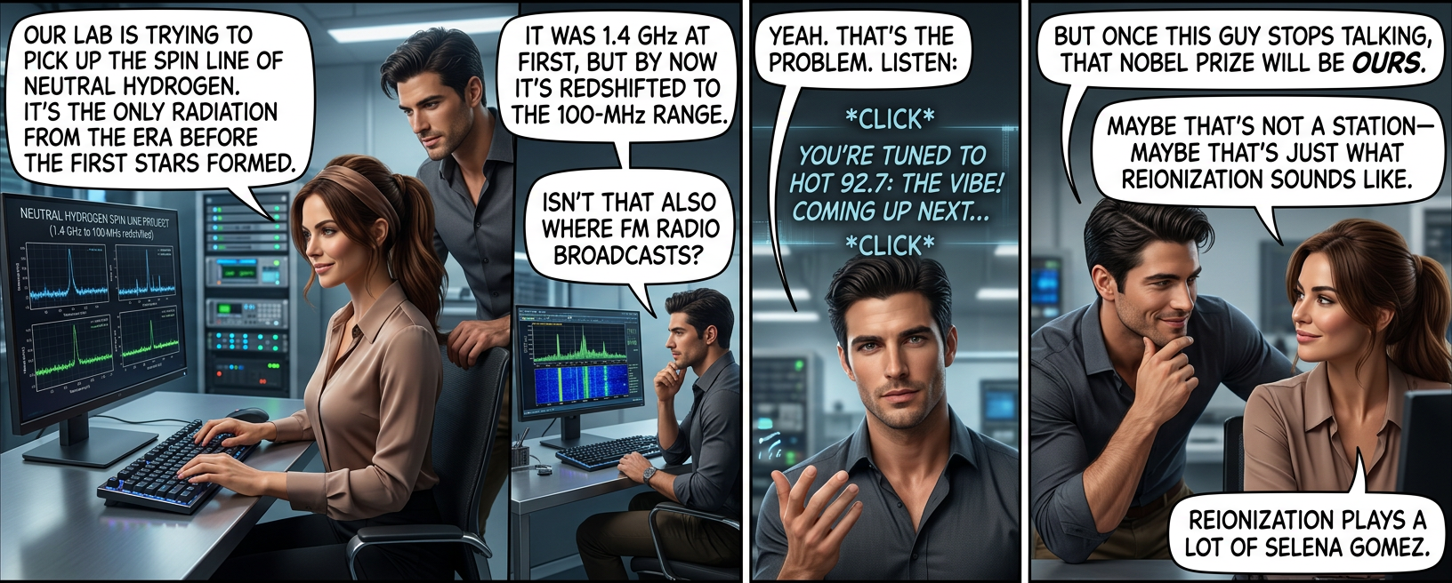 These signals seem to be pre-star-formation but post-Malone.