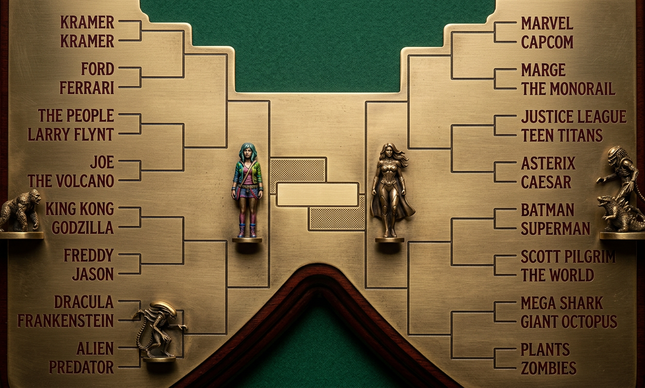 Some works didn't make the cut; in "Ecks vs. Sever" vs. the passage of time, the latter seems to have won pretty decisively.